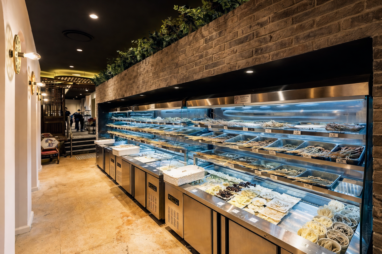 Ingredient selection at SixPo Hotpot